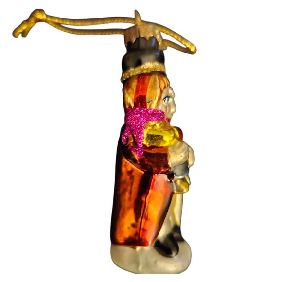 Christopher Radko Sweet Dreams Ornament 3" Glass Father & Child - Picture 2 of 6